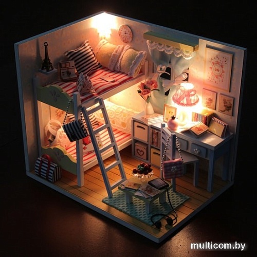 Румбокс Hobby Day DIY Mini House Комната девчонок (D014)
