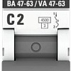 Выключатель автоматический EKF ВА 47-63 1P 2А (C) 4.5kA PROxima mcb4763-1-02C-pro