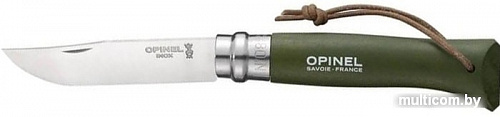 Туристический нож Opinel N°8 Khaki с темляком