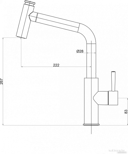 Смеситель Maxonor Pure Life PL4281-9