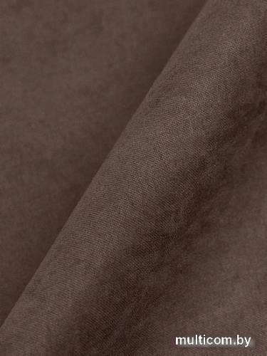 Комплект штор Amore Mio Однотонная замша 6ML 3872-009 1.5x2.7 92027 (коричневый)