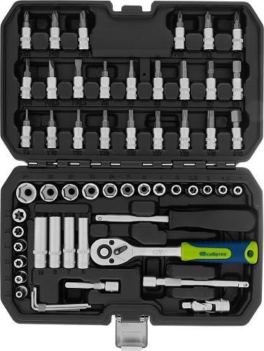 Универсальный набор инструментов СибрТех 13399 (56 предметов)