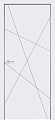 Межкомнатная дверь Velldoris Scandi S 90x200 (белый)