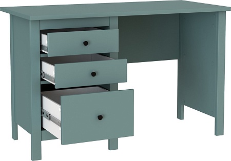 Офисный стол Mio Tesoro Сага 120x56 2.08.06.160.6 (темно-бирюзовый)