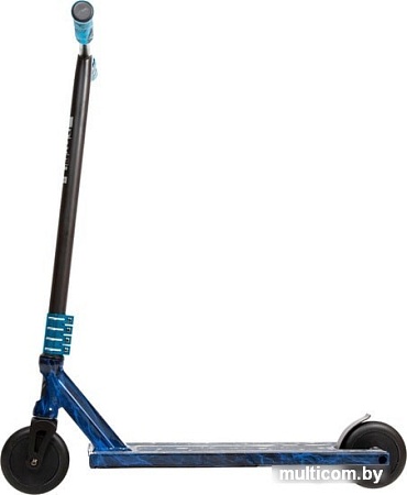 Самокат Novatrack Pixel Pro 105 Graffiti 120A.PIXEL.BL21 (черный/синий)