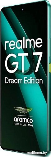 Телефон Realme GT7 Dream Edition RMX5061 16GB/512GB международная версия (Aston Martin зеленый)