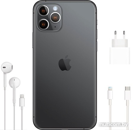 Смартфон Apple iPhone 11 Pro 64GB Dual SIM (серый космос)