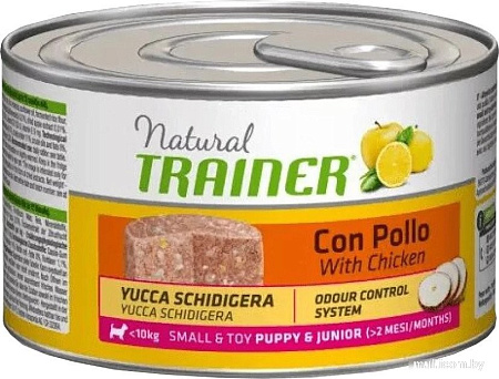 Пресервы Trainer Puppy & Junior с курицей и рисом 150 г