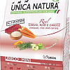 Сухой корм для собак Unica Natura Unico Mini с олениной, рисом и морковью 800 г
