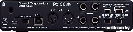 Аудиоинтерфейс Roland Rubix 24