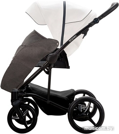 Универсальная коляска BEBETTO Torino 2019 (2 в 1, 02, белая рама)
