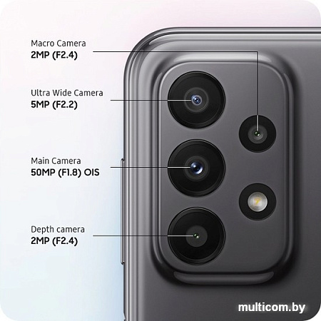 Смартфон Samsung Galaxy A23 SM-A235F/DSN 4GB/64GB (голубой)
