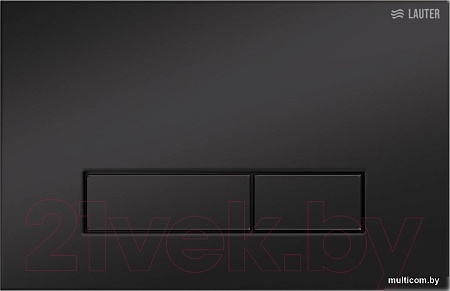 Панель смыва Lauter 219704HD (черный)