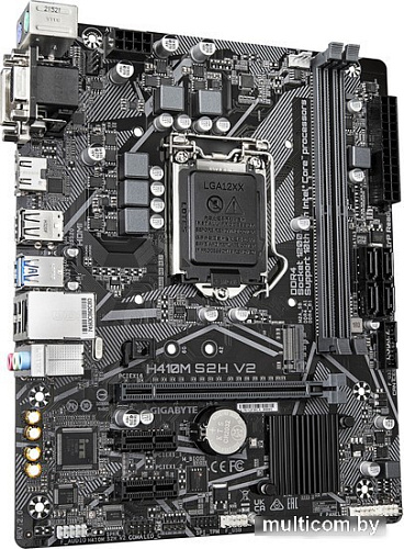 Материнская плата Gigabyte H410M S2H V2 (rev. 2.0)