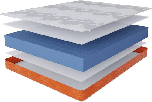 Матрас Stolline Бари Warmer в скрутке, в чехле 120x200