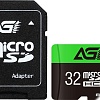 Карта памяти AGI TF138 microSDHC AGI032GU1TF138 32GB (с адаптером)