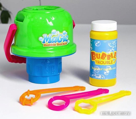 Мыльные пузыри Sima-Land Ведёрко и 3 ключика 5193448