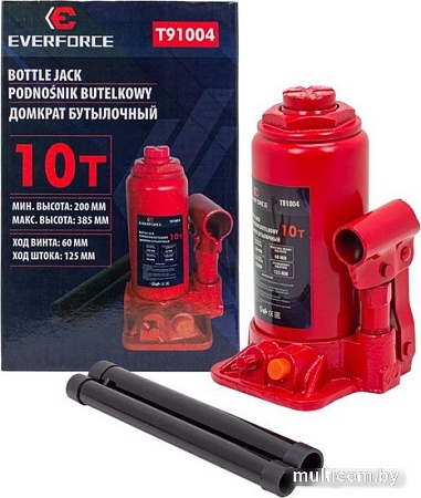 Бутылочный домкрат Everforce EF-T91004 10т