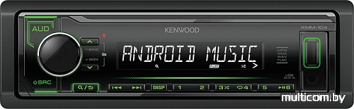 USB-магнитола Kenwood KMM-104GY