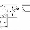 Умывальник Villeroy &amp; Boch Loop &amp; Friends 38.5x25.5 [61610001]