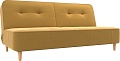 Диван Mebelico Портленд 108744 (БНП, микровельвет, желтый)