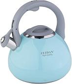 Чайник со свистком ZEIDAN Z-4250 (бирюзовый)