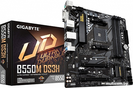 Материнская плата Gigabyte B550M DS3H (rev. 1.0)