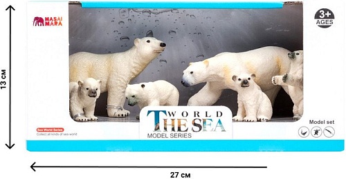 Набор фигурок Masai Mara Мир морских животных ММ203-013