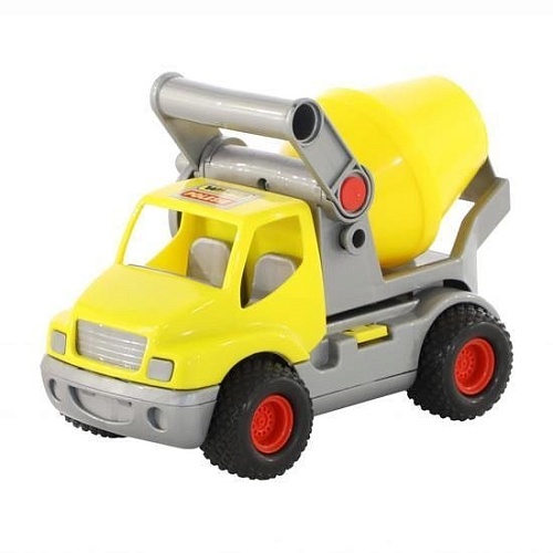 Полесье КонсТрак автомобиль-бетоновоз (жёлтый) 0797