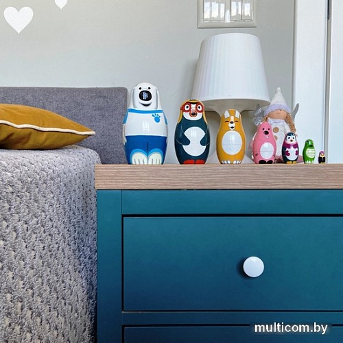 Развивающая игра Брестская Матрешка Пингвин Пороро (набор 7 шт)