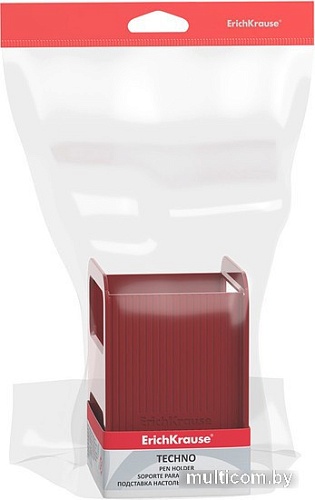 Подставка настольная Erich Krause Techno Marsala 55856 (красный)
