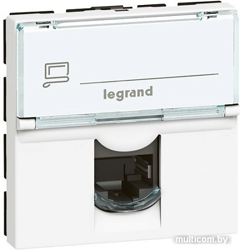 Розетка компьютерная Legrand Mosaic 76564