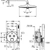 Душевая система Grohe Grohtherm Smartcontrol 34744000