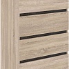 Комод Кортекс-мебель Бари 60 4ш (дуб сонома/дуб сонома/береза)