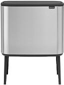 Brabantia Bo Touch Bin 36 л (стальной матовый с защитой от отпечатков)