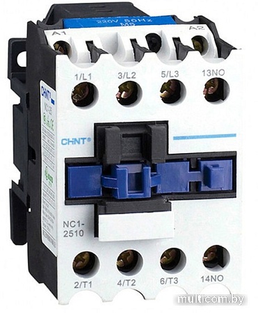 Контактор Chint NC1-1810 18А 24В/АС3 1НО (R) 221551