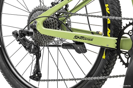 Велосипед Nialanti Fusion 1.0 MD 26 2024 (зеленый/серый)