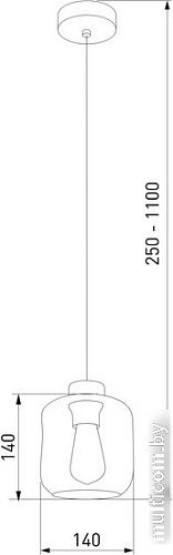 Подвесная люстра TK Lighting Marco 6695