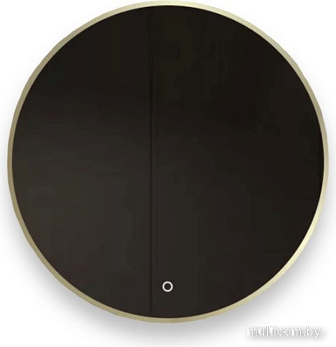 Зеркало eMZe Led с подсветкой и УФ-окантовкой D60 LED.UV.60.60.AUR (золото)