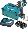 Гайковерт Makita DTW700RTJ (с 2-мя АКБ, кейс)