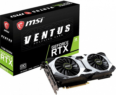 Видеокарта MSI GeForce RTX 2080 Ti Ventus OC 11GB GDDR6