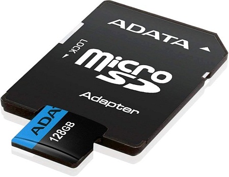 Карта памяти A-Data Premier AUSDX256GUICL10A1-RA1 microSDXC 256GB (с адаптером)