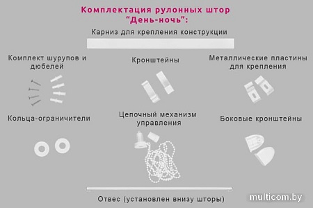 Шторы день-ночь Legrand День-Ночь 42.5x160 (небесный голубой)