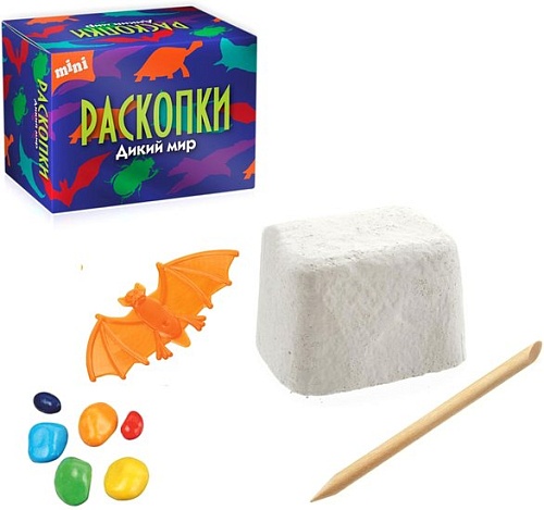 Набор для опытов Bumbaram Раскопки Дикий мир. Мини dig-41
