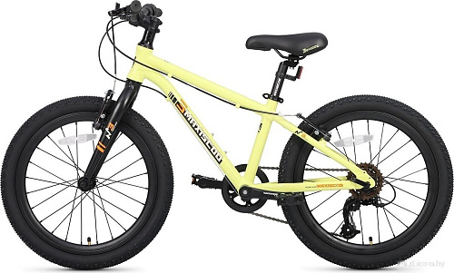Детский велосипед Maxiscoo 3bike 20 M 2025 MSC-M3-2002 (желтый, разобранный)