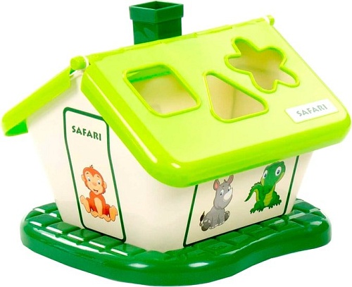 Сортер Полесье Садовый домик сафари 90294 (зеленый)