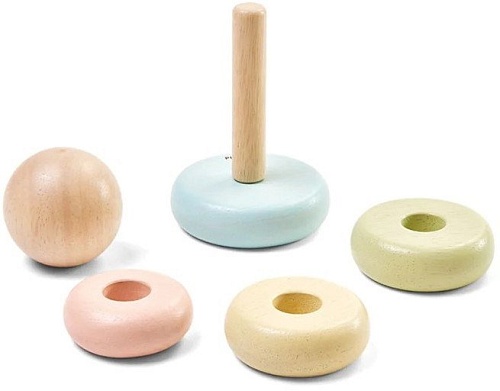 Пирамидка Plan Toys Кольца 5380