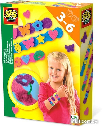 Набор для рукоделия SES Creative Браслеты на липучках 14833