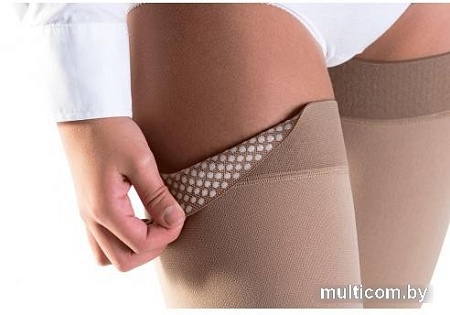 Чулки компрессионные Sigvaris Essential Classical 34048 (M+ short, бежевый)