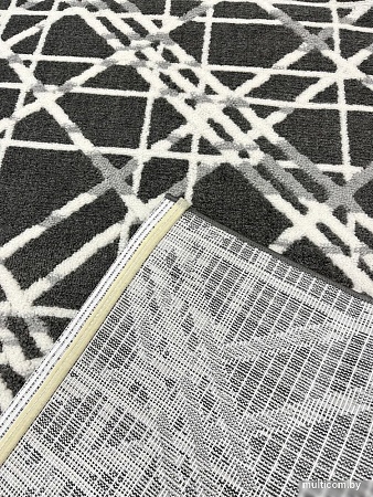 Ковер для жилой комнаты Safyun Bravo SN517-DARK-GREY (1.6x2.3)